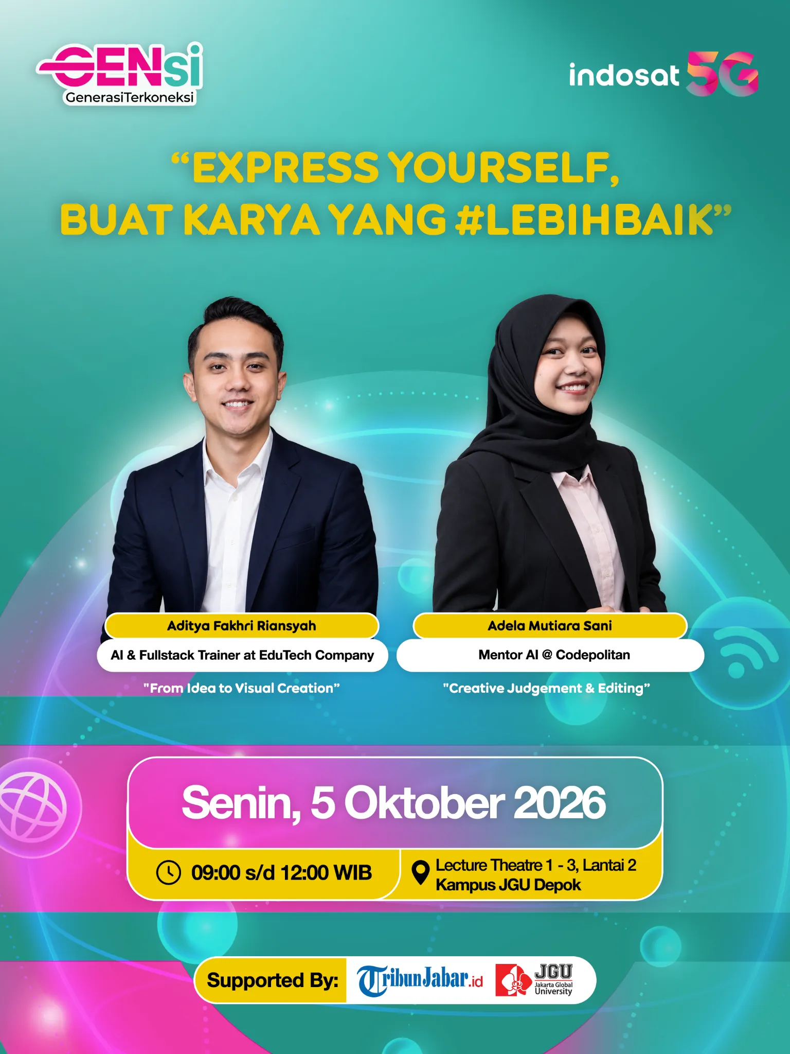 Express Yourself, Buat Karya yang #LebihBaik